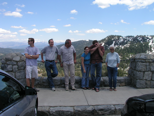 A few of us went up to Donner Pass.  Josh re-enacts.