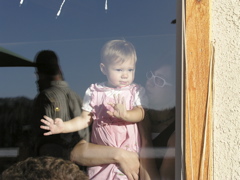 Sera exploring the Lodge II