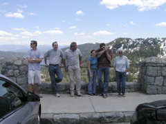A few of us went up to Donner Pass.  Josh re-enacts.